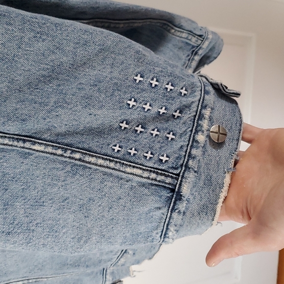 Kusbi Mens Denim  Jean Jacket - Picture 8 of 9